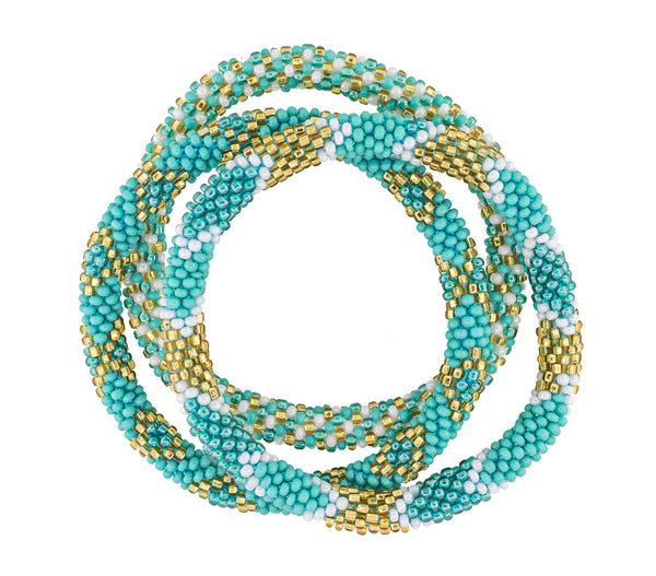 Roll-On® Bracelets <br> Aquamarine